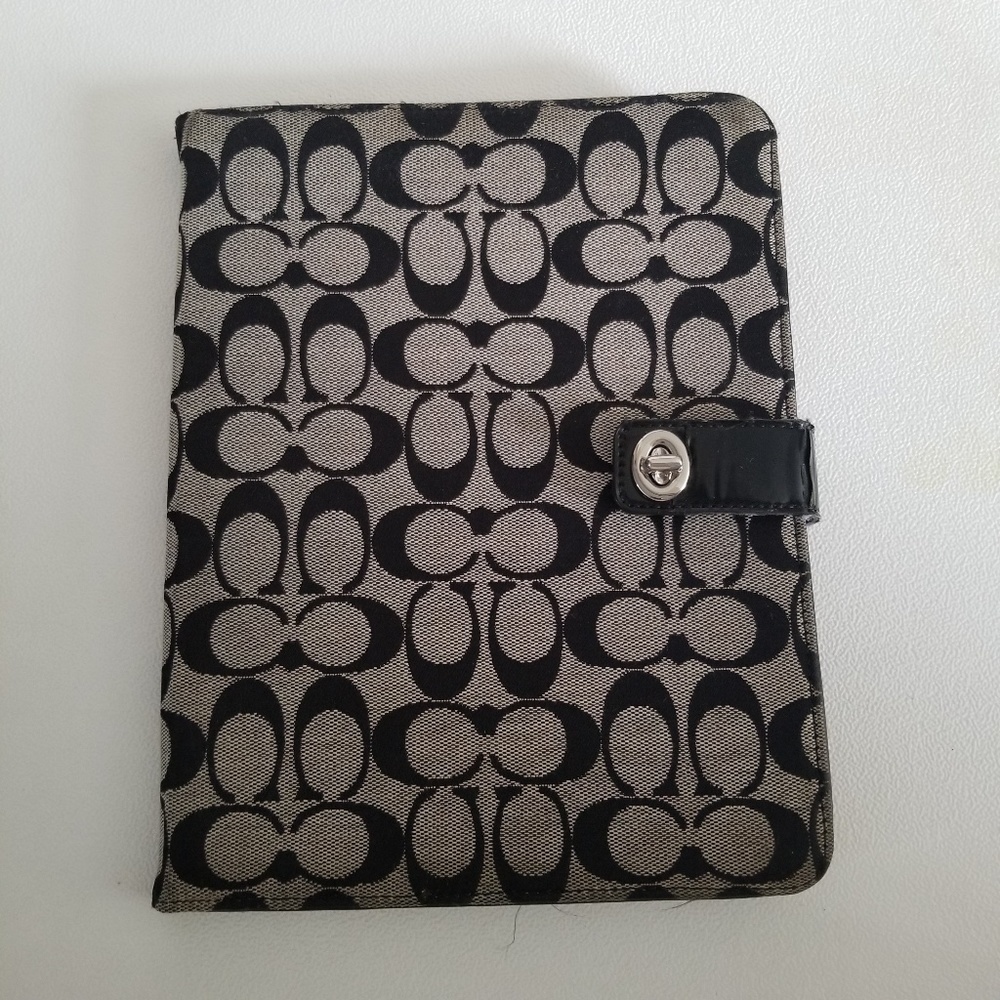 Coach iPad cover